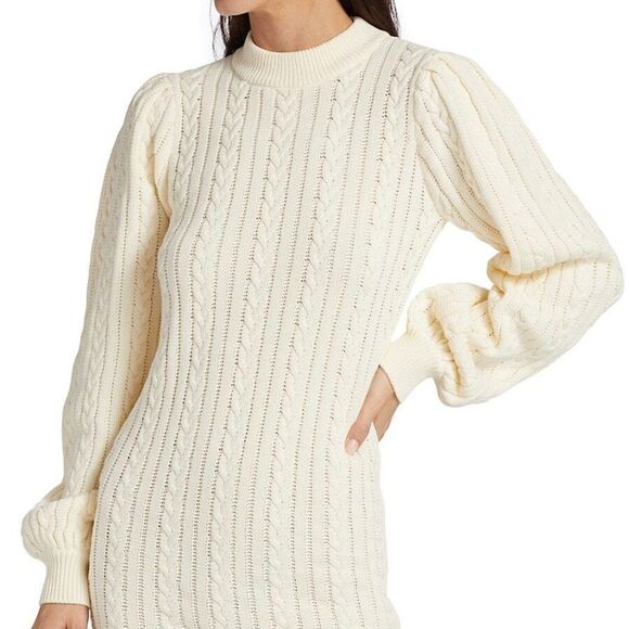 WAYF Cabled Sweater Dress size XS - Picture 2 of 11